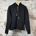 Louis Vuitton Emroidered Beaded Zip Up Hoodie Black Sz M