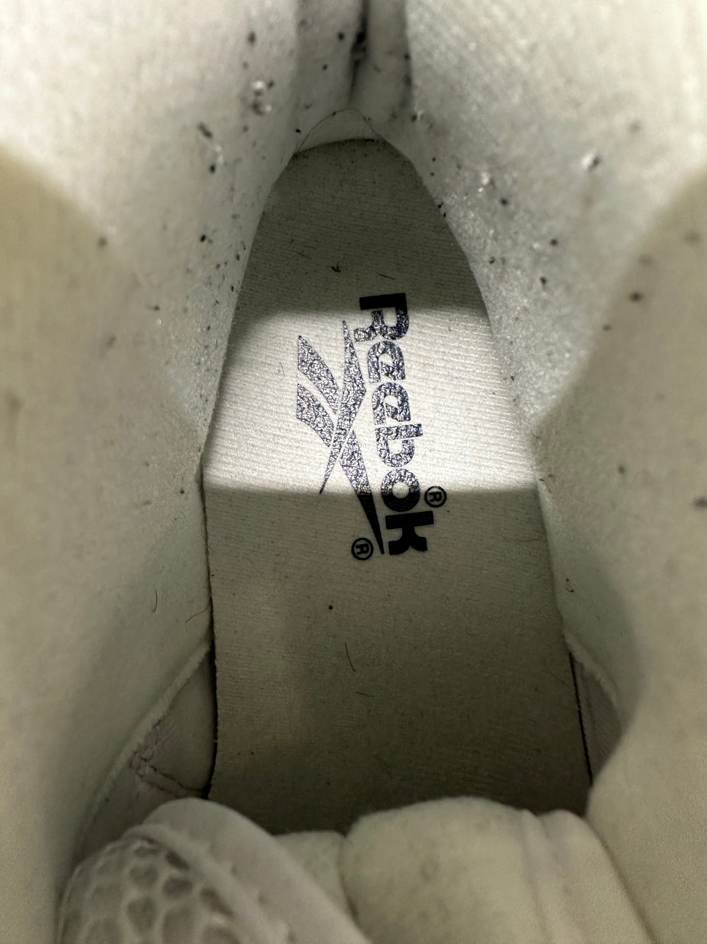 Reebok Question Mid Red Toe 25th Anniversary Sz 8