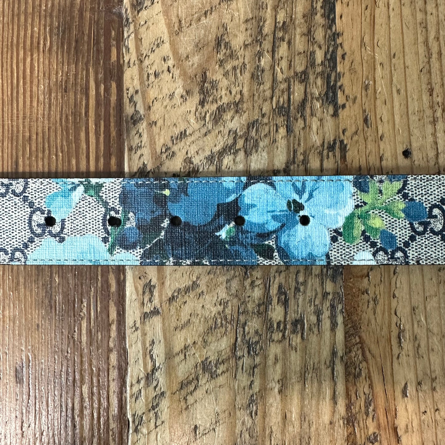 Gucci GG Monogram Floral Bloom Belt Sz (105/42)
