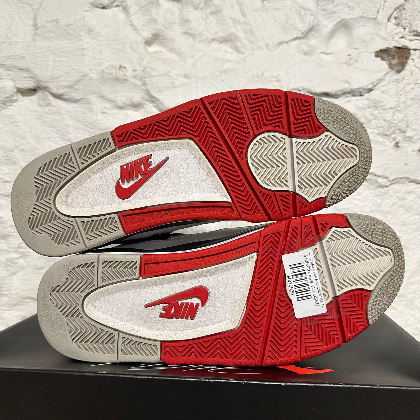Air Jordan 4 Fire Red (2020) Sz 12