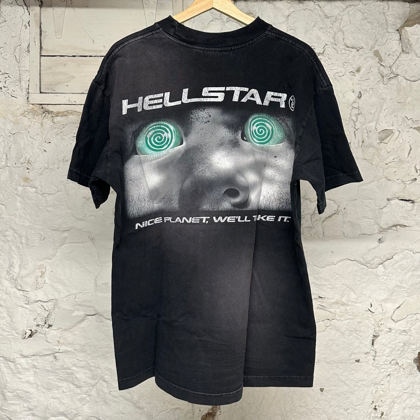 Hellstar Attacks T-shirt Black Sz L