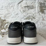Off White Out Of Office Gray Black White Sneaker Sz 6.5 (39)