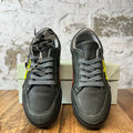 Off-White Green Leather Vulc Sneaker Sz 4 (35)