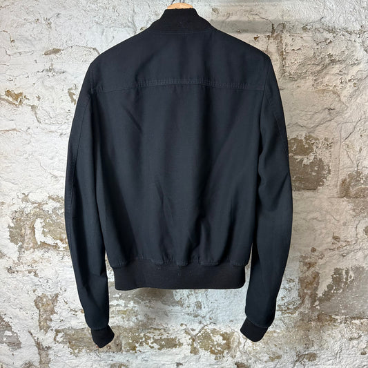 Rick Owens Concordians Bauhaus Flight Jacket Black Sz M