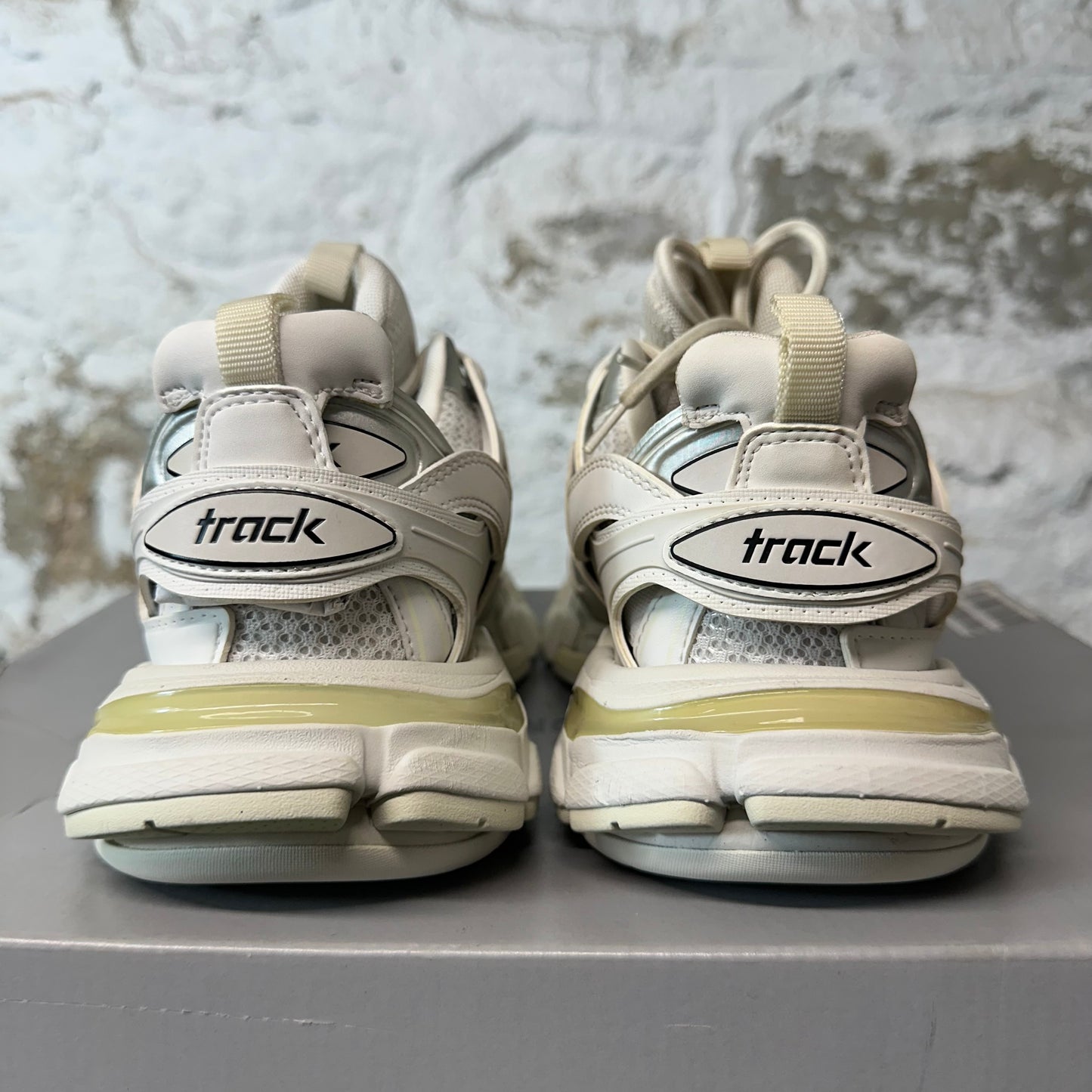 Balenciaga Track Runner Triple White Sneaker Sz 4.5 (36)