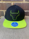 Chicago Bulls Adidas Neon SnapBack Hat