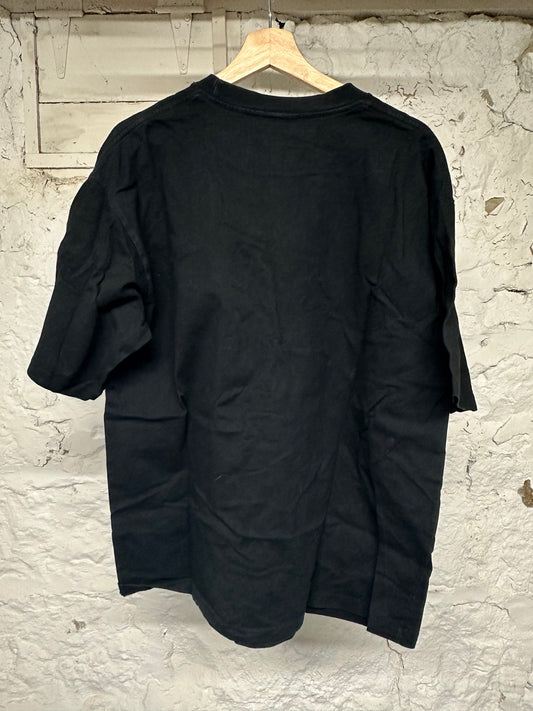 Bape Gray Camo Spell T-shirt Black Sz XL