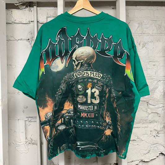 Godspeed Manifested Green T-Shirt Sz XS