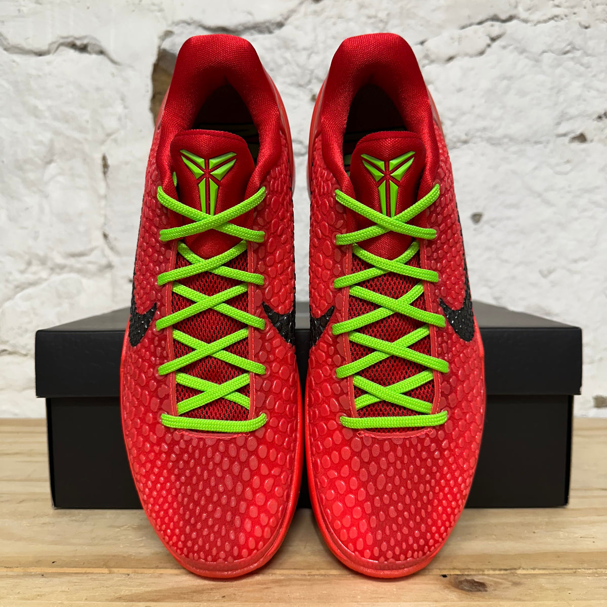 Nike Kobe 6 Protro Reverse Grinch Sz 8 DS