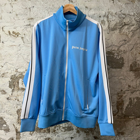 Palm Angels Light Blue Track Jacket Sz XL