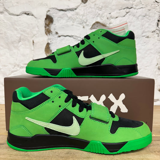 Jordan CJ1 T-Rexx Travis Scott Green Spark Sz 10 DS