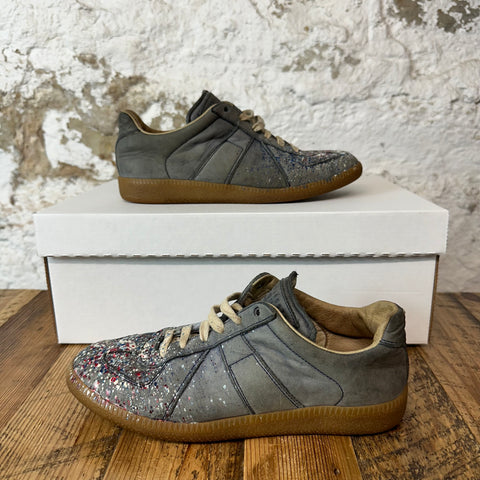 Maison Margiela Replica Gray Paint Splatter Sz 4 (35)