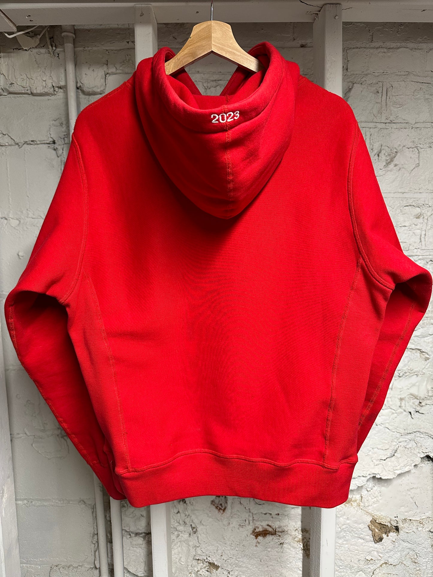 Supreme Red Box Logo Hoodie (2023) Sz S