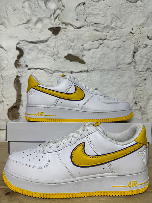 Nike Air Force 1 Kobe Lakers Home Sz 9.5