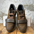 Burberry Ramsey Plaid Brown Sneaker Sz 8 (41)