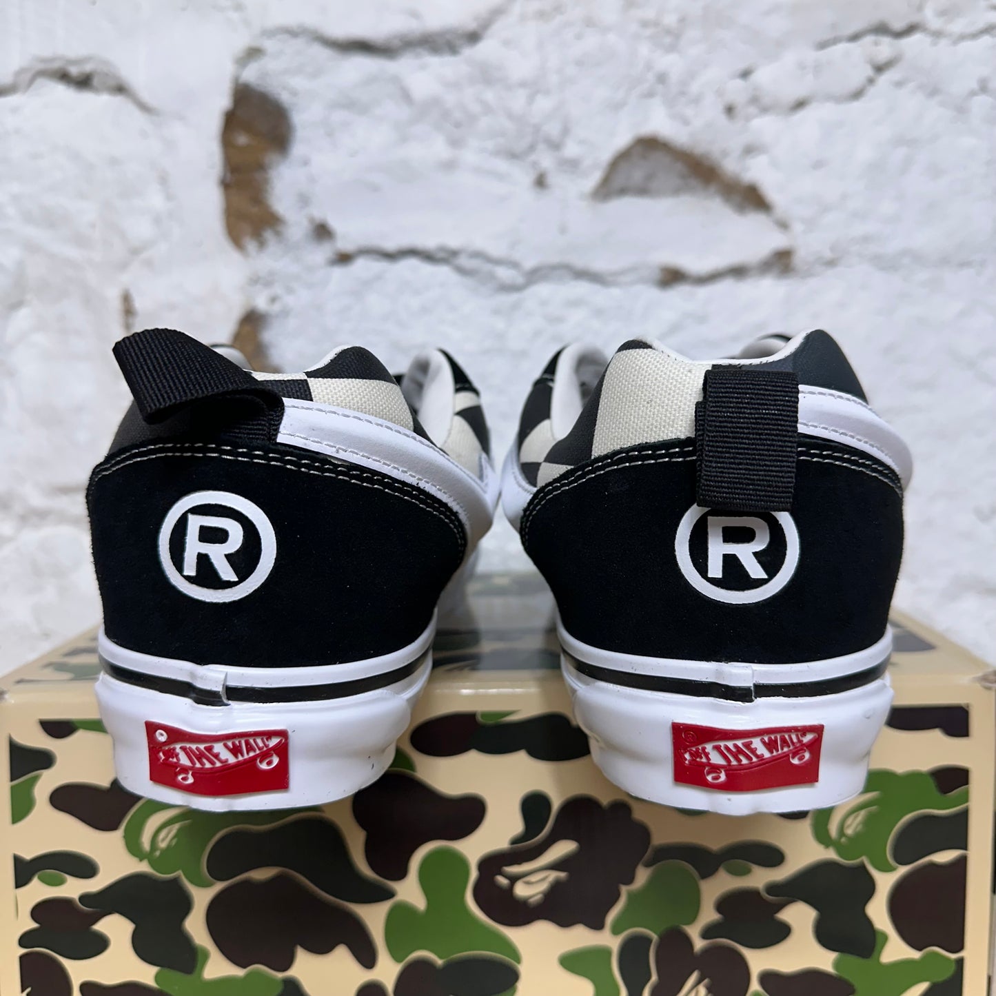 Vans Knu Skool Bape Camo Black Sz 11 DS