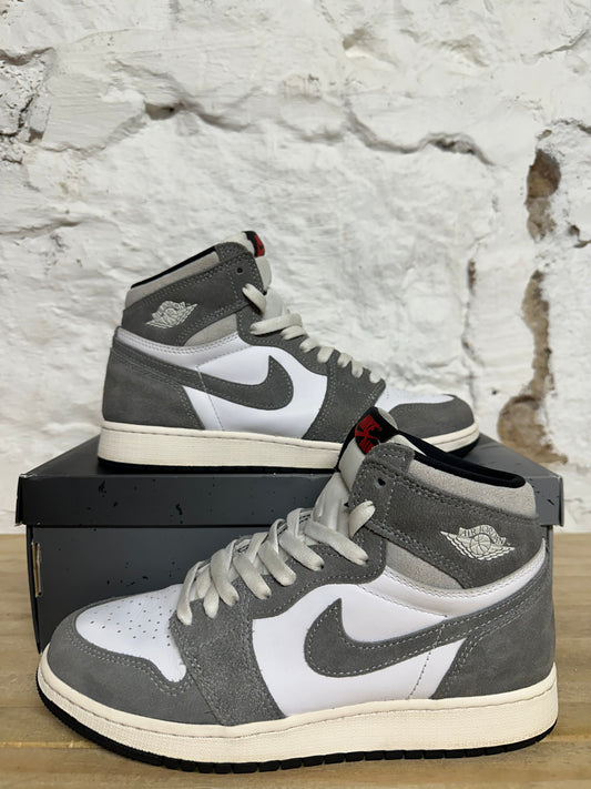 Air Jordan 1 High Washed Black Sz 7Y