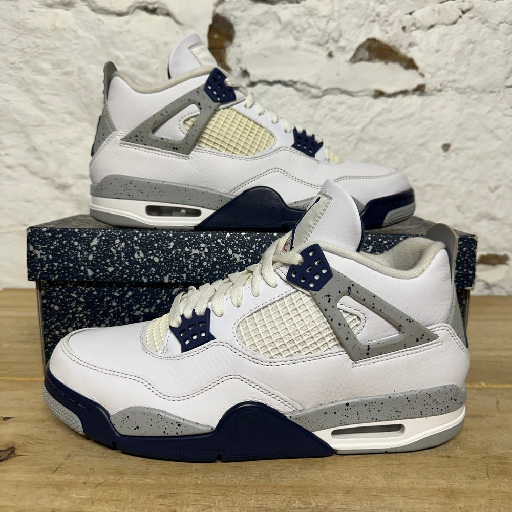 Air Jordan 4 Midnight Navy Sz 9.5