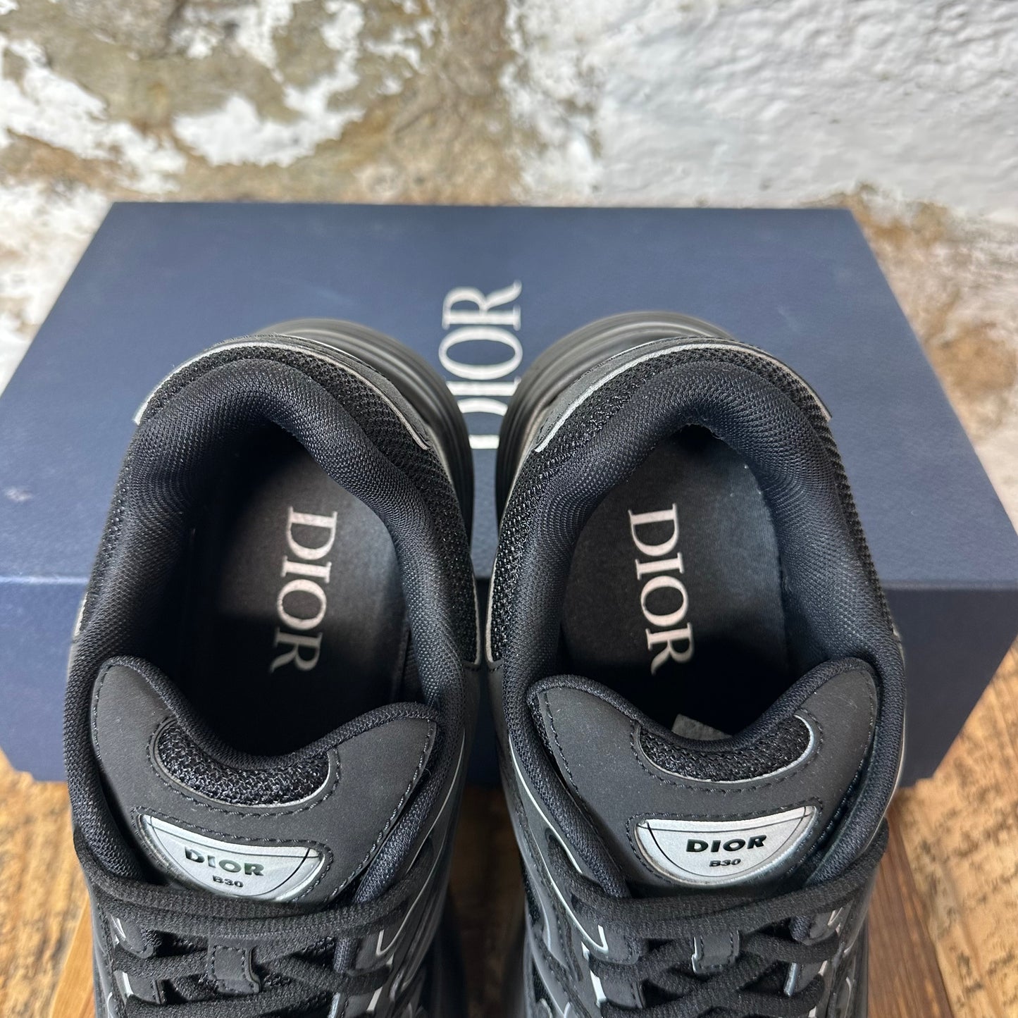 Dior B30 Triple Black Sneaker Sz 10 (43)