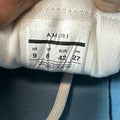 Amiri White Skeleton Sky Blue White Sneaker Sz 9 (42)