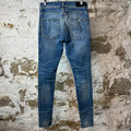 Amiri Plain Blue Denim Jeans Sz 30
