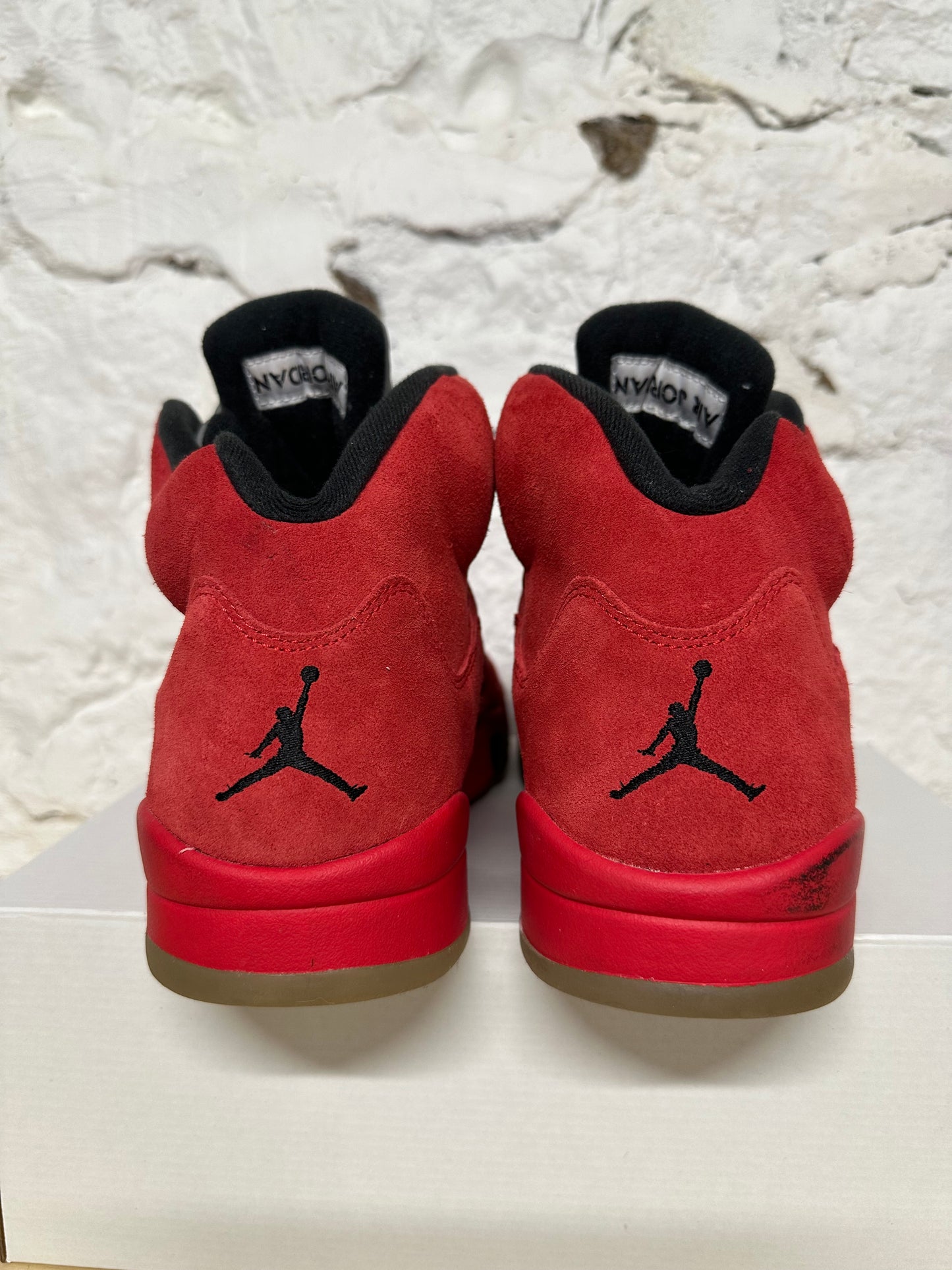 Air Jordan 5 Red Suede Sz 13