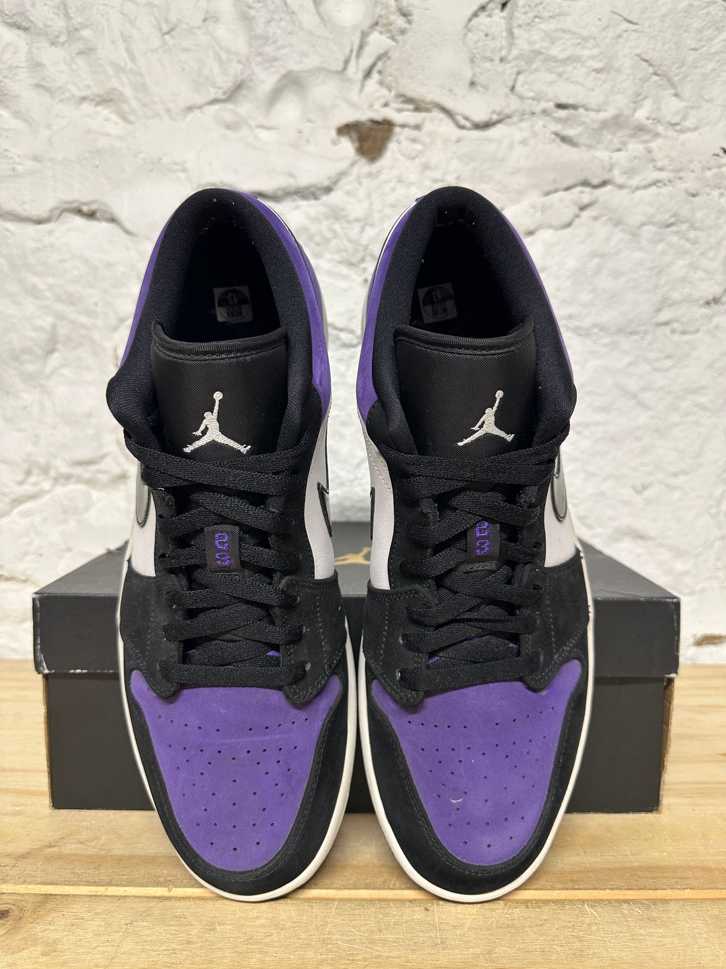Air Jordan 1 Low Court Purple Sz 13