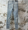 Amiri MX1 Tie Dye Washed Blue Denim Jeans Sz 31