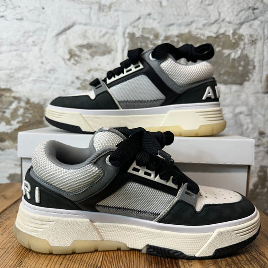 Amiri MA-1 Black Paisley White Cream Sneaker Sz 10 (43)