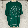 Godspeed Mushroom Skulls Green T-Shirt Sz M