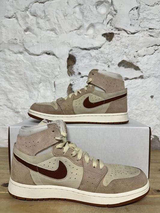 Air Jordan 1 High Zoom Air CMFT 2 Legend Coffee Sz 8.5
