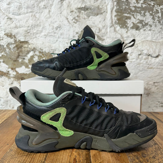 Off White ODSY 2000 Black Green Sneaker Sz 11 (44) No Box