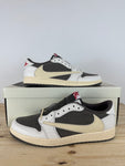 Air Jordan 1 Low Travis Scott Reverse Mocha Sz 12 DS