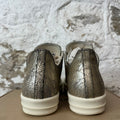 Rick Owens DRKSHDW Cracked Gold Milk Sneaker Sz 9 (42)