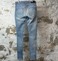 Amiri MX1 Multicolor Mohair Blue Denim Jeans Sz 30