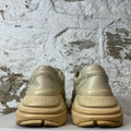Gucci Rython Vintage Logo Cream Sneaker Sz 8.5
