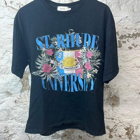 Rhude St Rhude T-shirt Black Sz XS