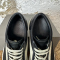 Rick Owens Vintage Black Leather Milk Sneaker Sz 13 (46)