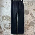 Amiri Embroidered MA Black Flare Sweatpants Sz XS