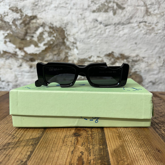 Off White Cady Cutout Black Sunglasses W/ Box