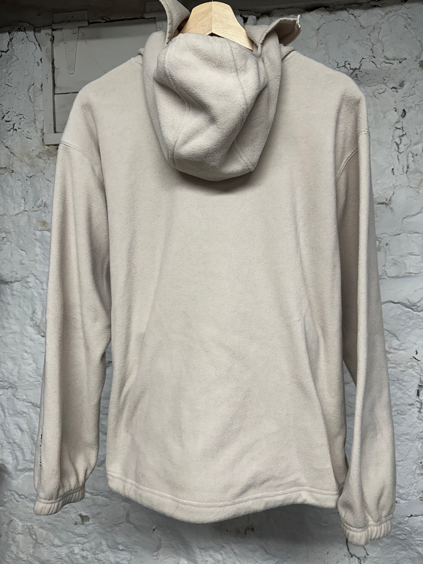 Supreme Polartec Cream Fleece Jacket Sz M
