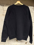 Burberry Red Spell Crewneck Navy Sz XL