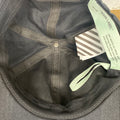 Off White Orange Arrows Black Hat