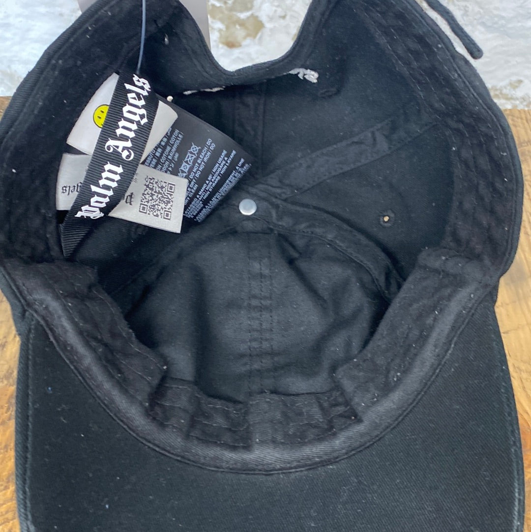Palm Angels Smiley Fire Black Hat – The Gallery Online