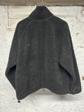 Fear of God Essentials Black Fleece Zip Up Jacket Sz S