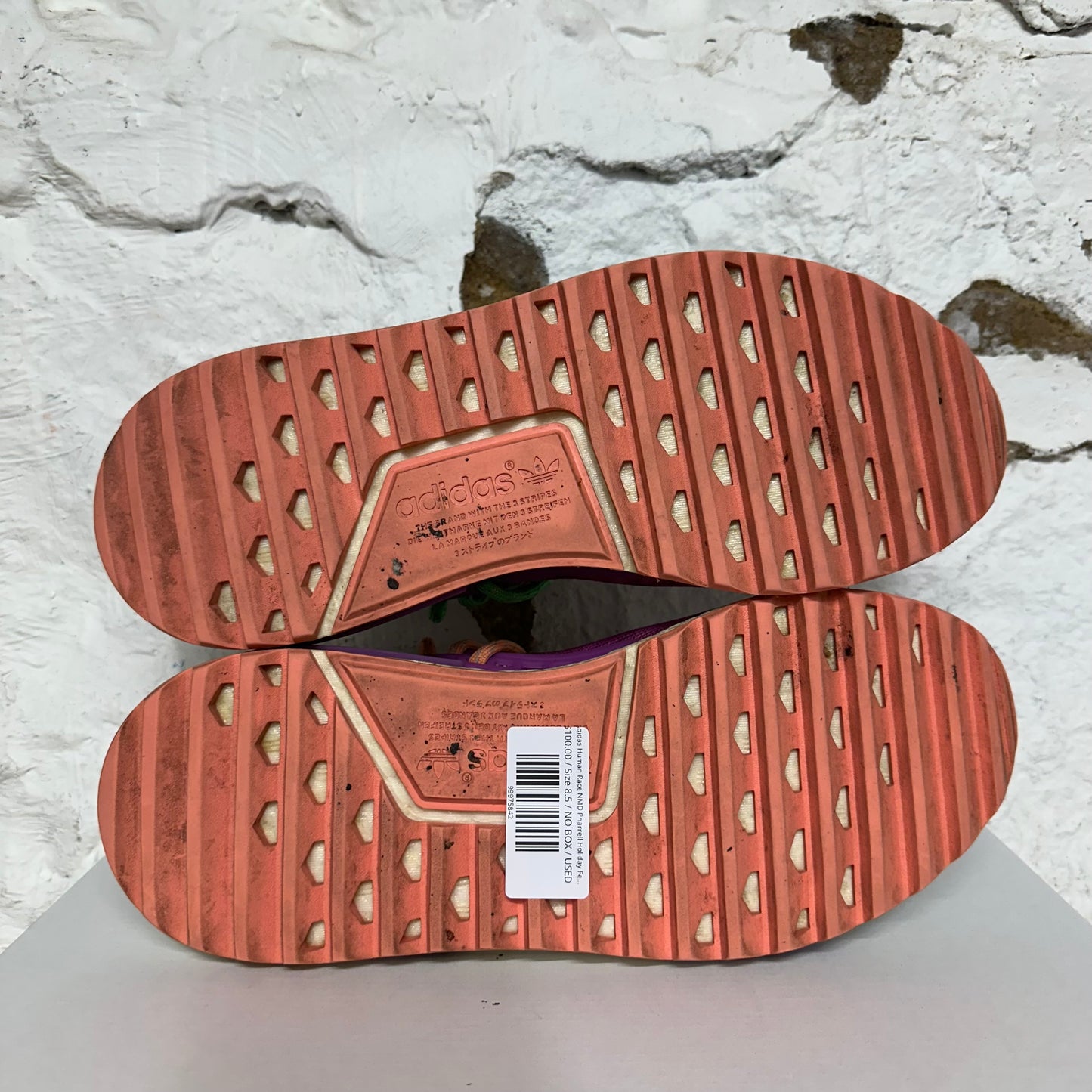 Adidas Human Race NMD Pharrell Holiday Festival Sz 8.5