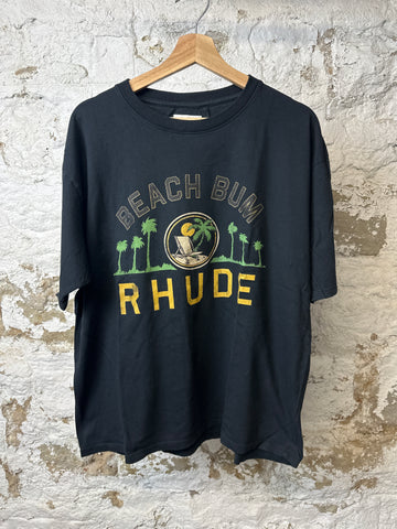 Rhude Black Palmera T-Shirt Sz M DS