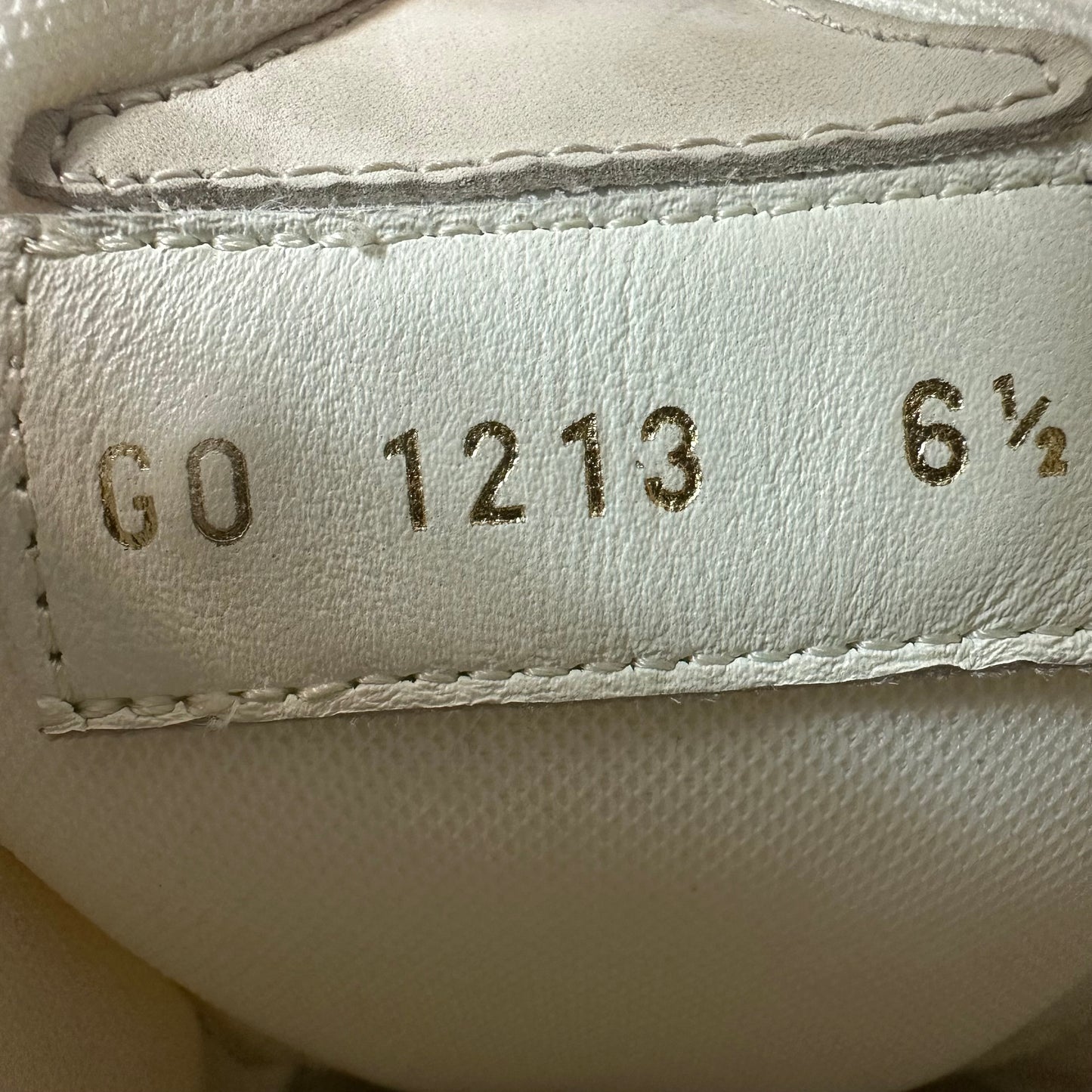 Louis Vuitton Beige Cream Skate Sneaker Sz 8 (6.5LV)