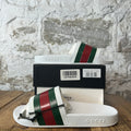 Gucci Pursuit 72 Rubber Slides Sz 7 DS