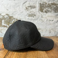 Louis Vuitton Black Monogram Empreinte Leather Hat Sz (60)